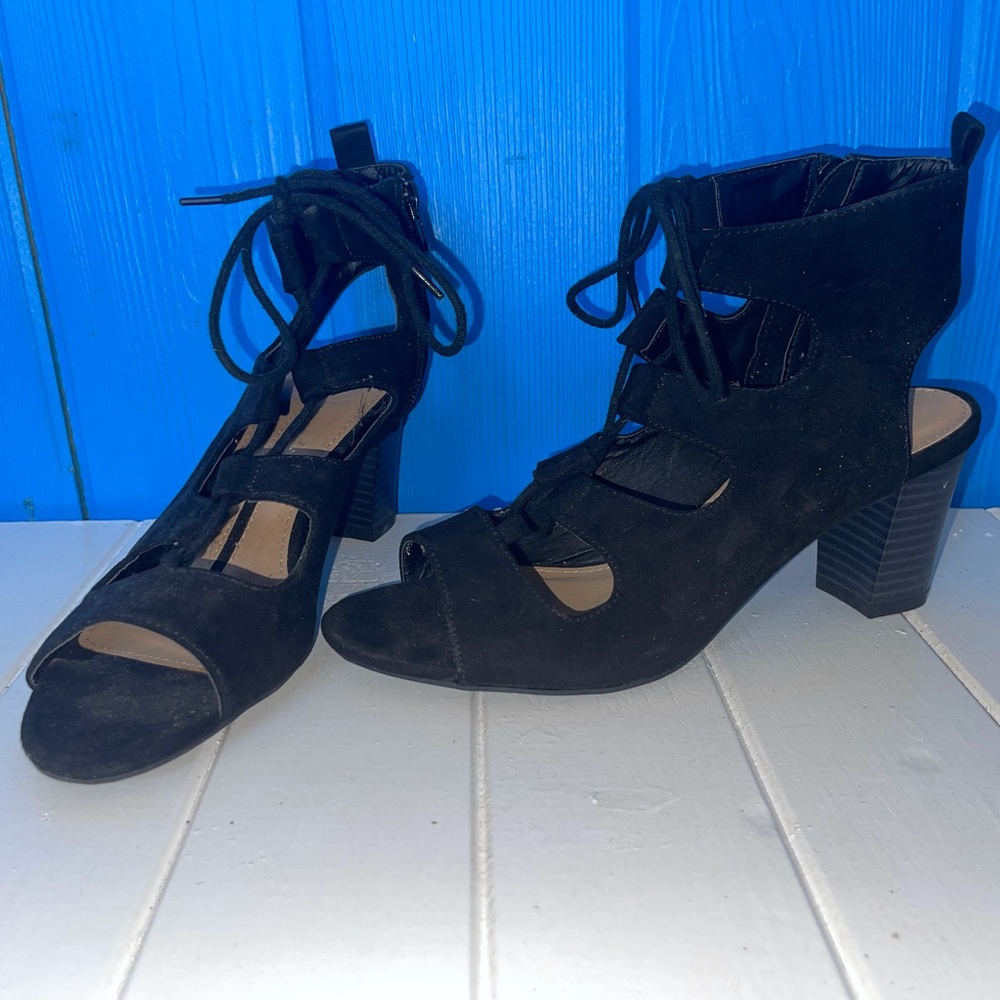 Black New Directions heels